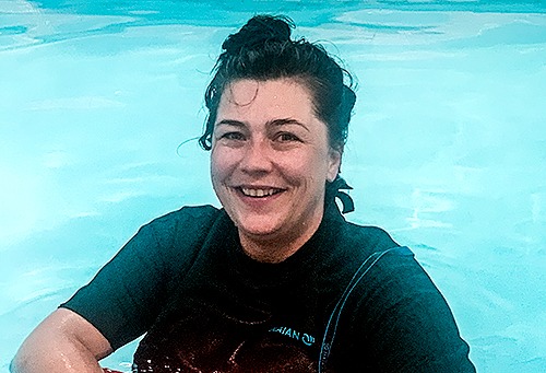 Melanie Schloder Kursleiterin Schwimmkurs Bamber